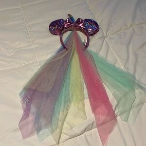 Disney Park Minnie Ears Rainbow